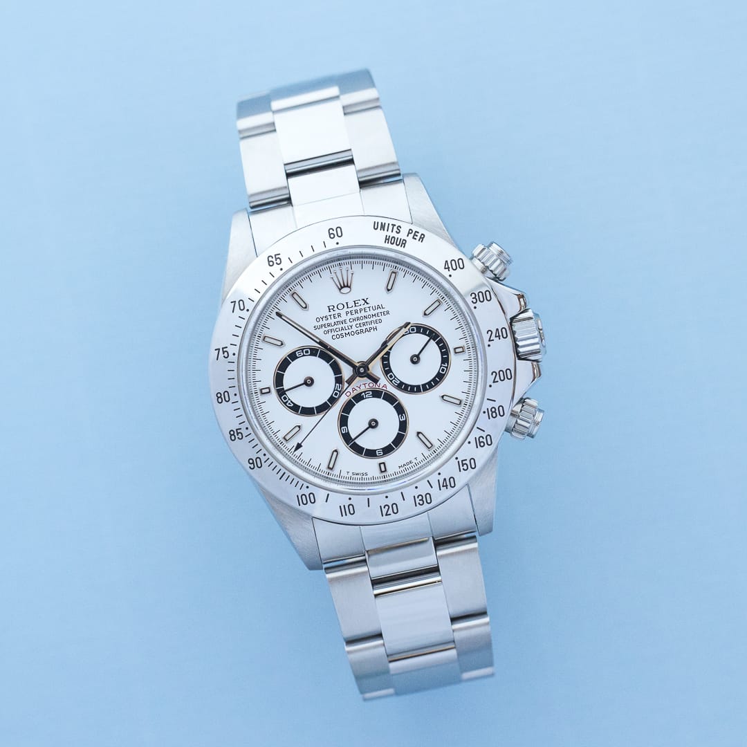 rolex daytona 16520 white dial full set