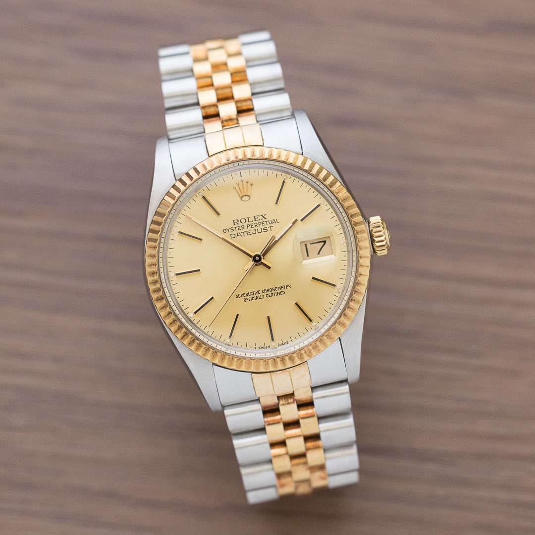 Rolex Datejust 16013 gold steel two tone