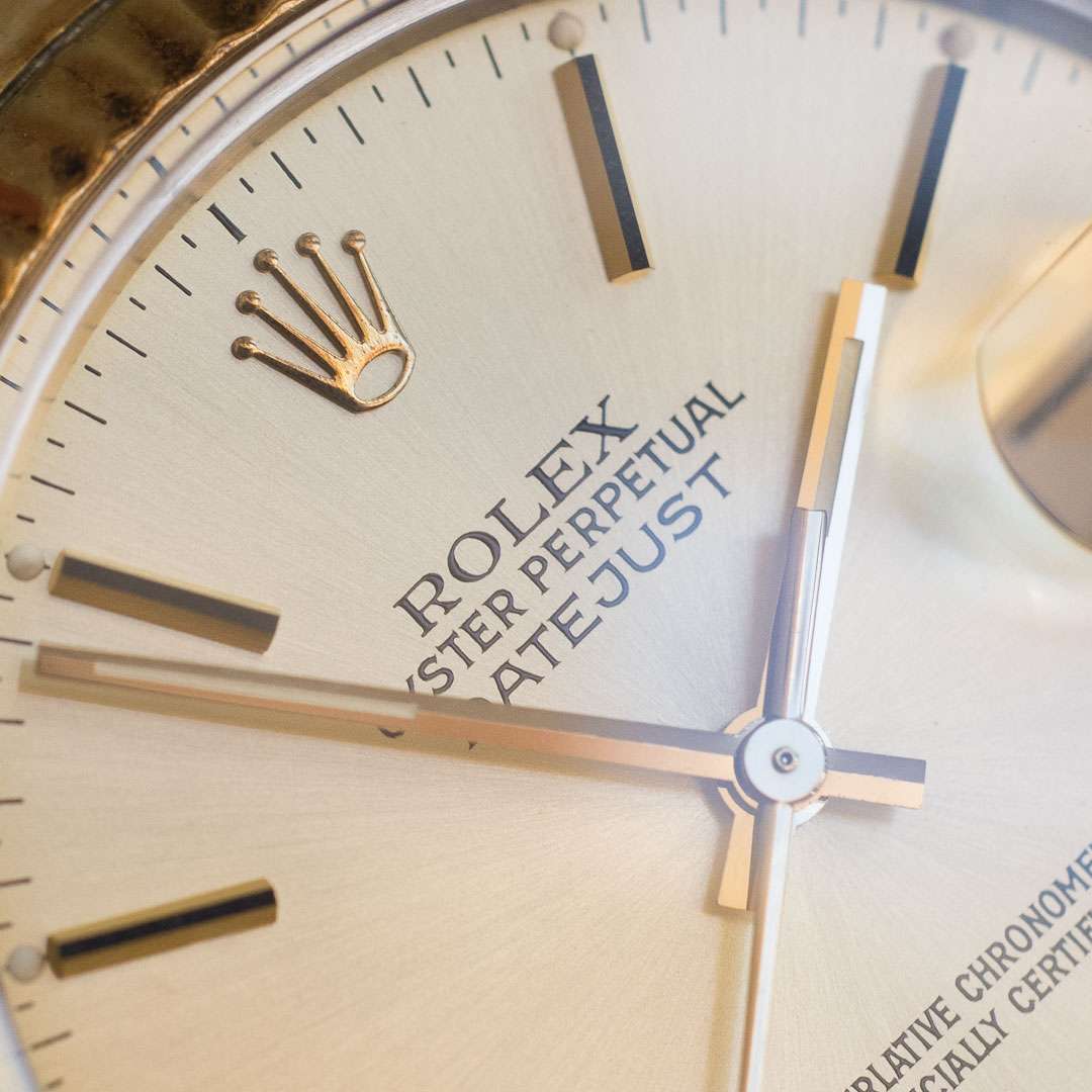 Rolex Datejust 16013 gold steel two tone
