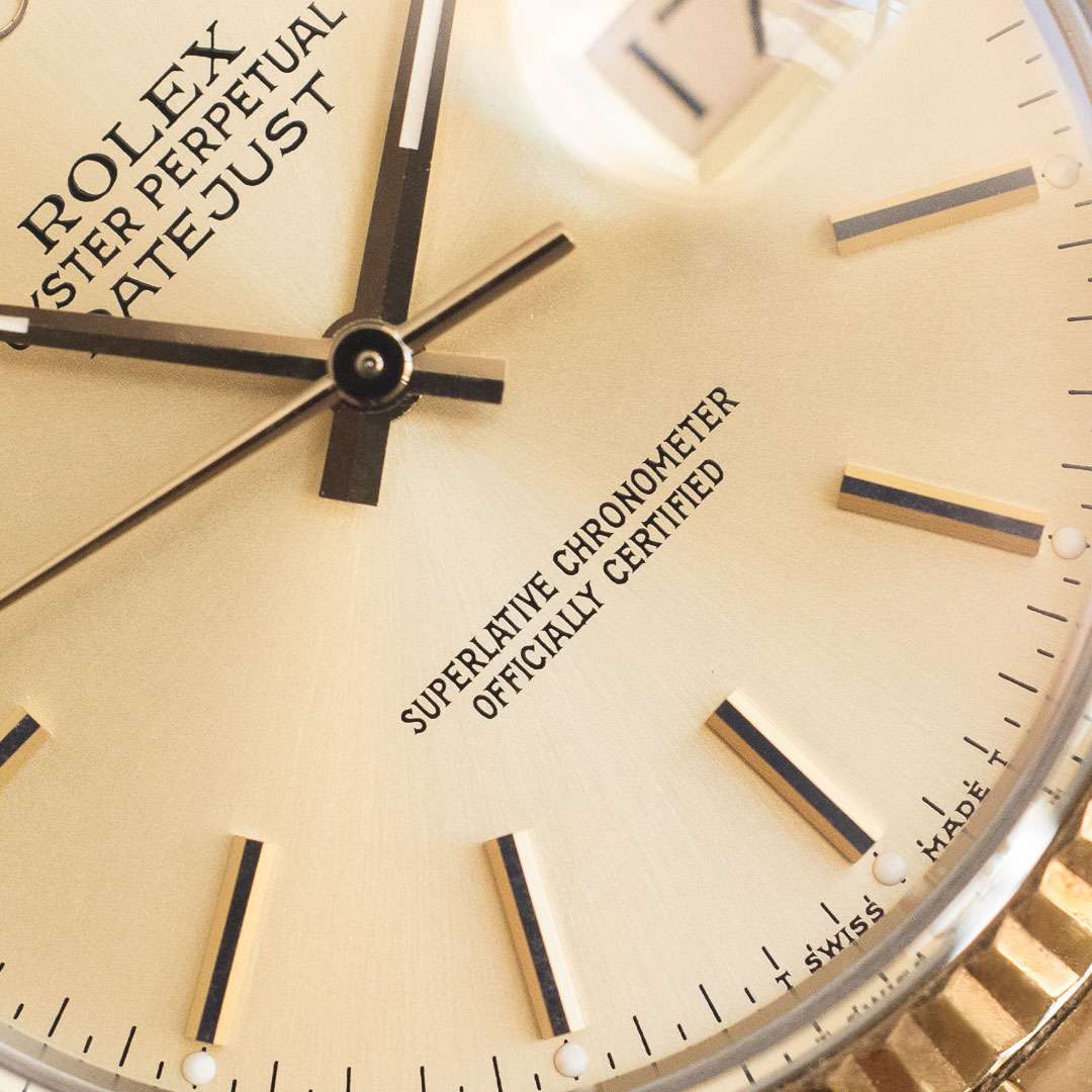 Rolex Datejust 16013 gold steel two tone