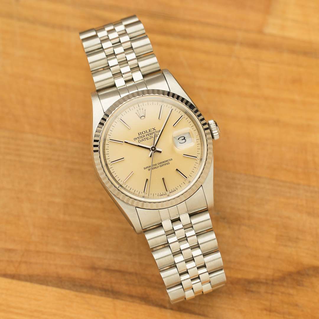 Rolex Datejust 16234 "Panna Cotta"