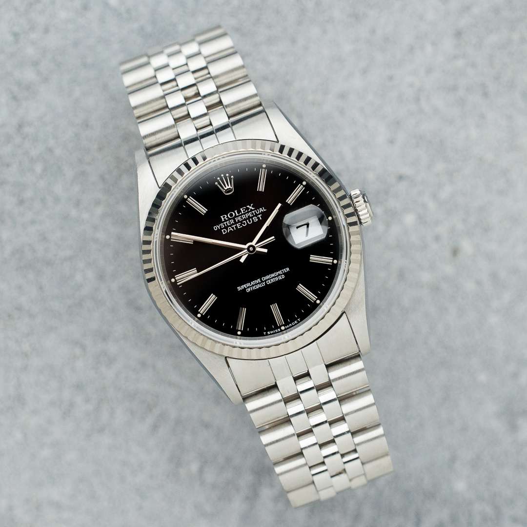 Datejust 16234 black noir