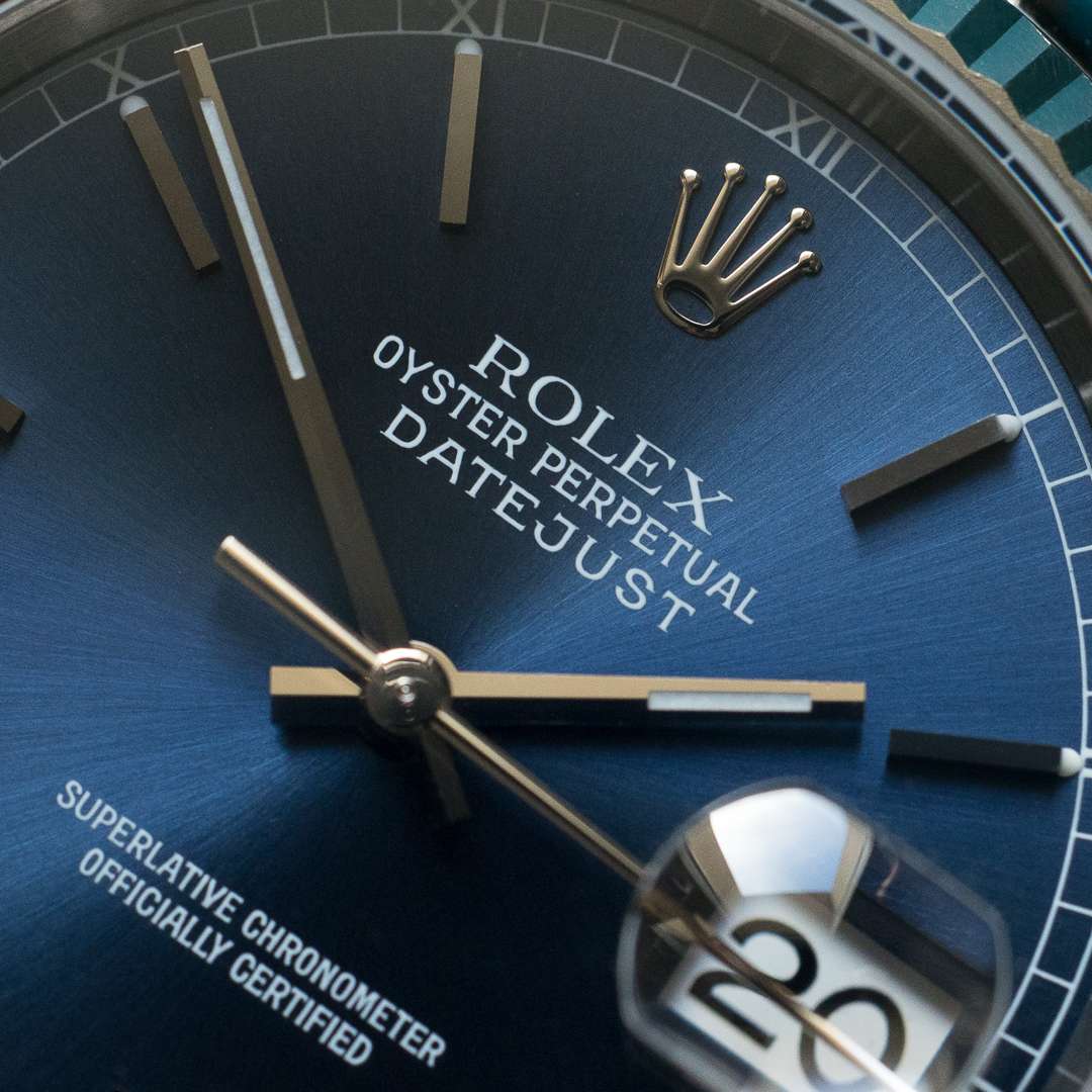 Rolex Datejust 16234 blue