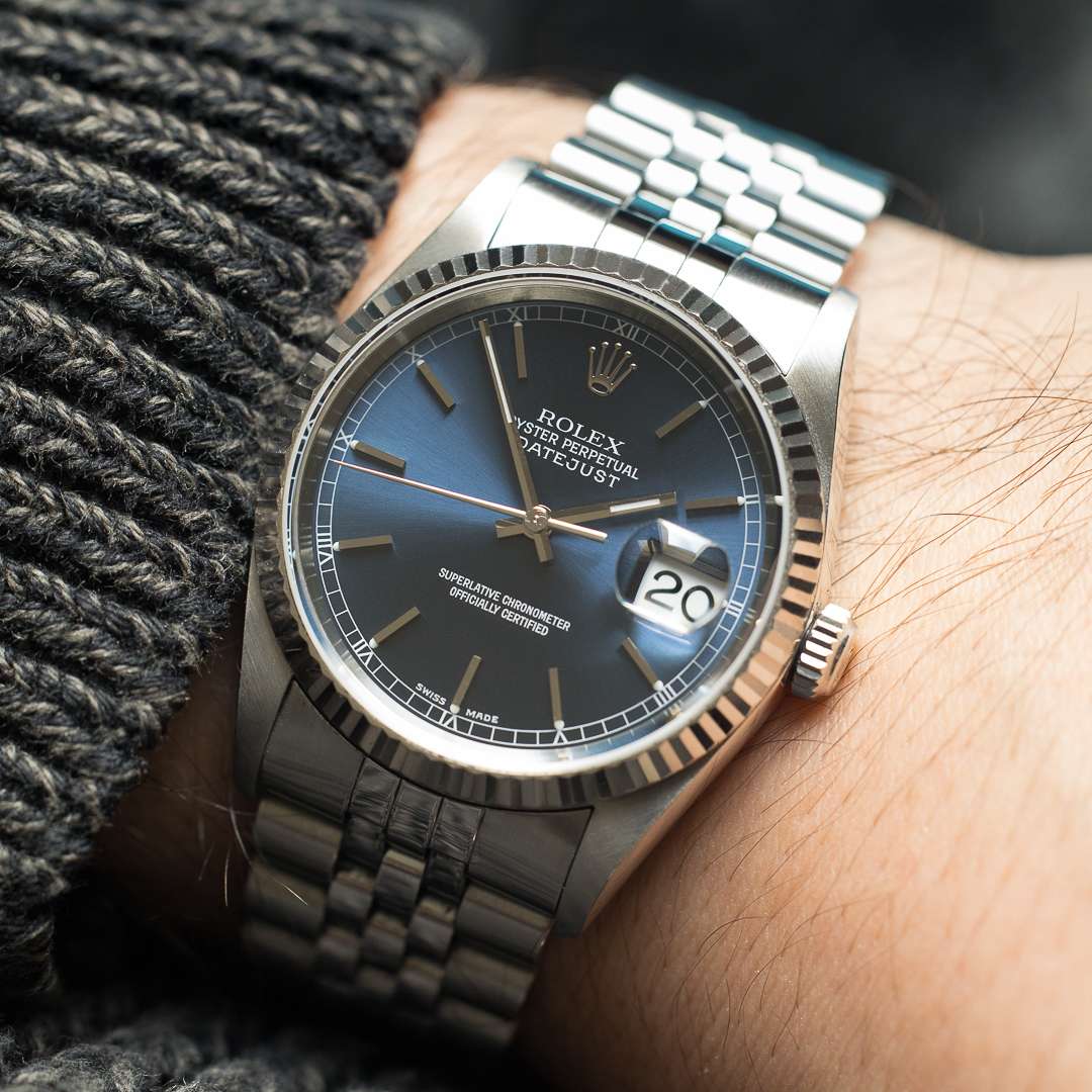 Rolex Datejust 16234 blue
