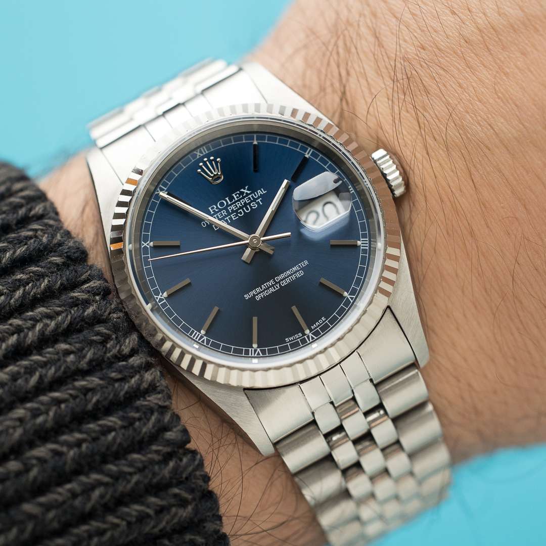 Rolex Datejust 16234 blue
