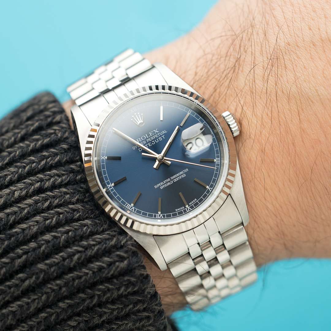 Rolex Datejust 16234 blue