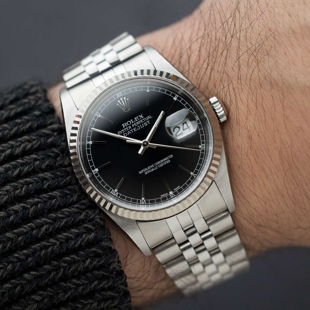Rolex Datejust 16234 black