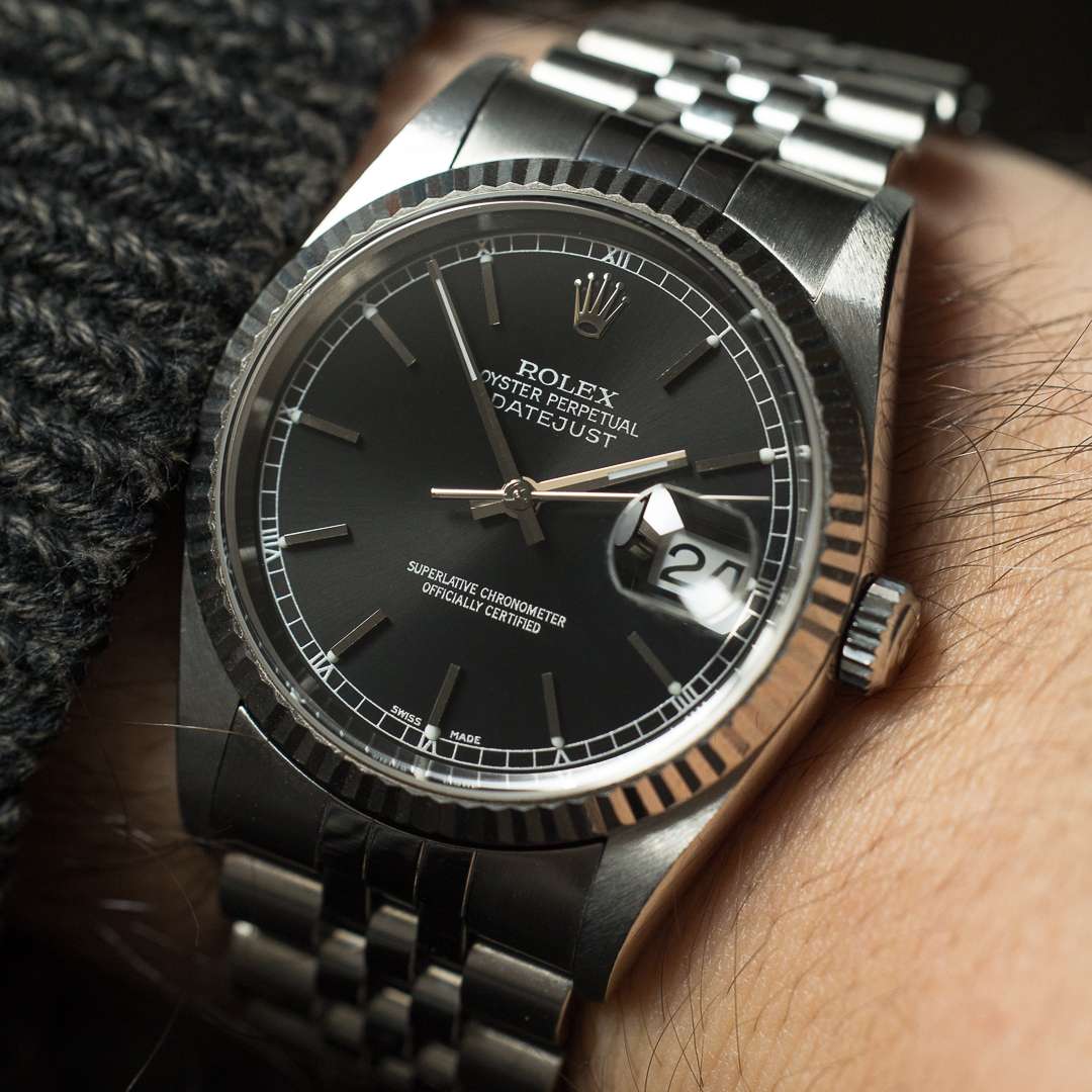 Rolex Datejust 16234 black