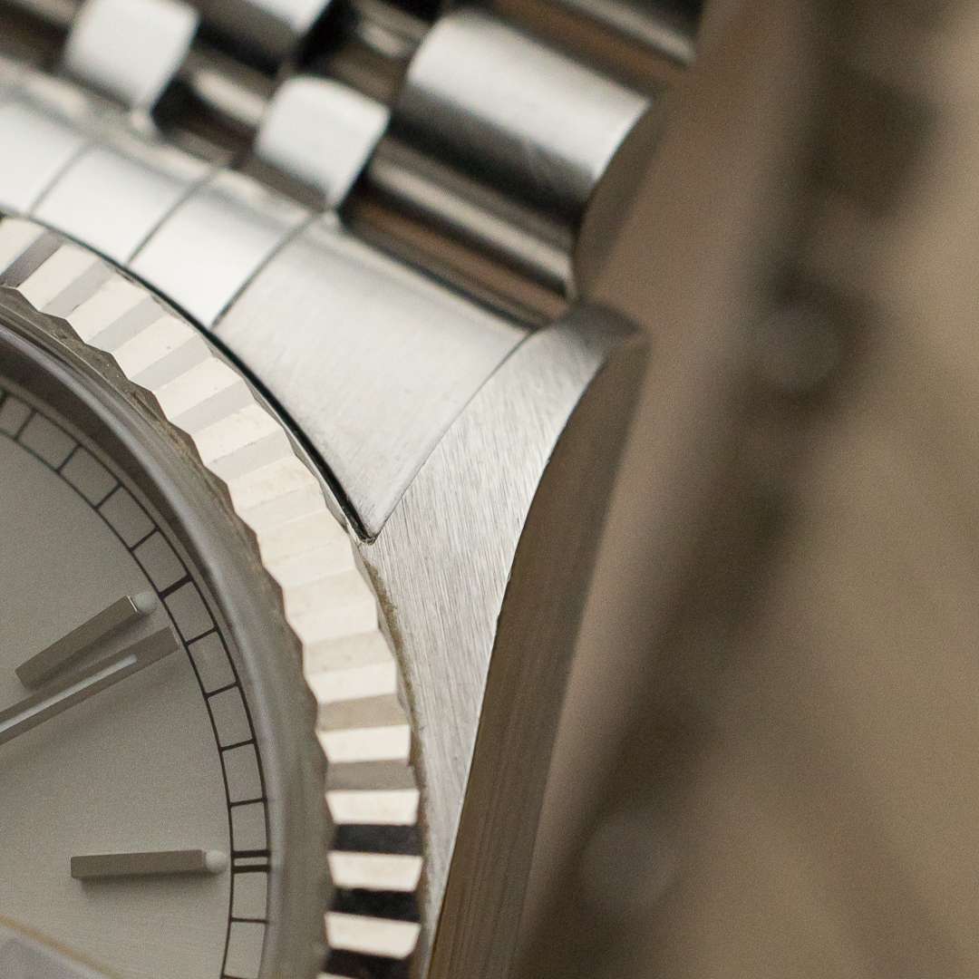 Rolex Datejust 16234 silver champagne