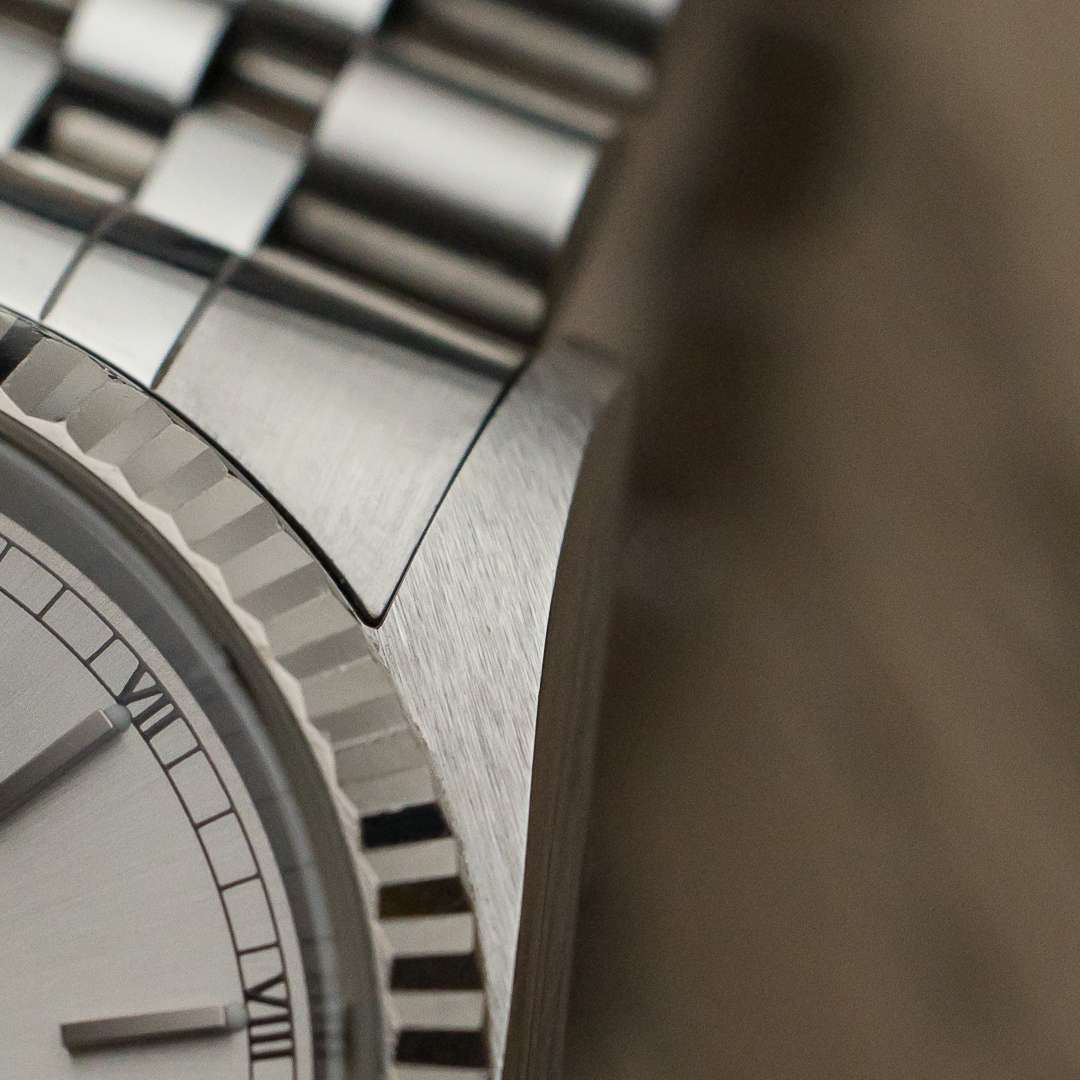 Rolex Datejust 16234 silver champagne