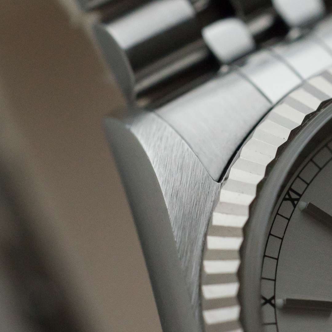 Rolex Datejust 16234 silver champagne