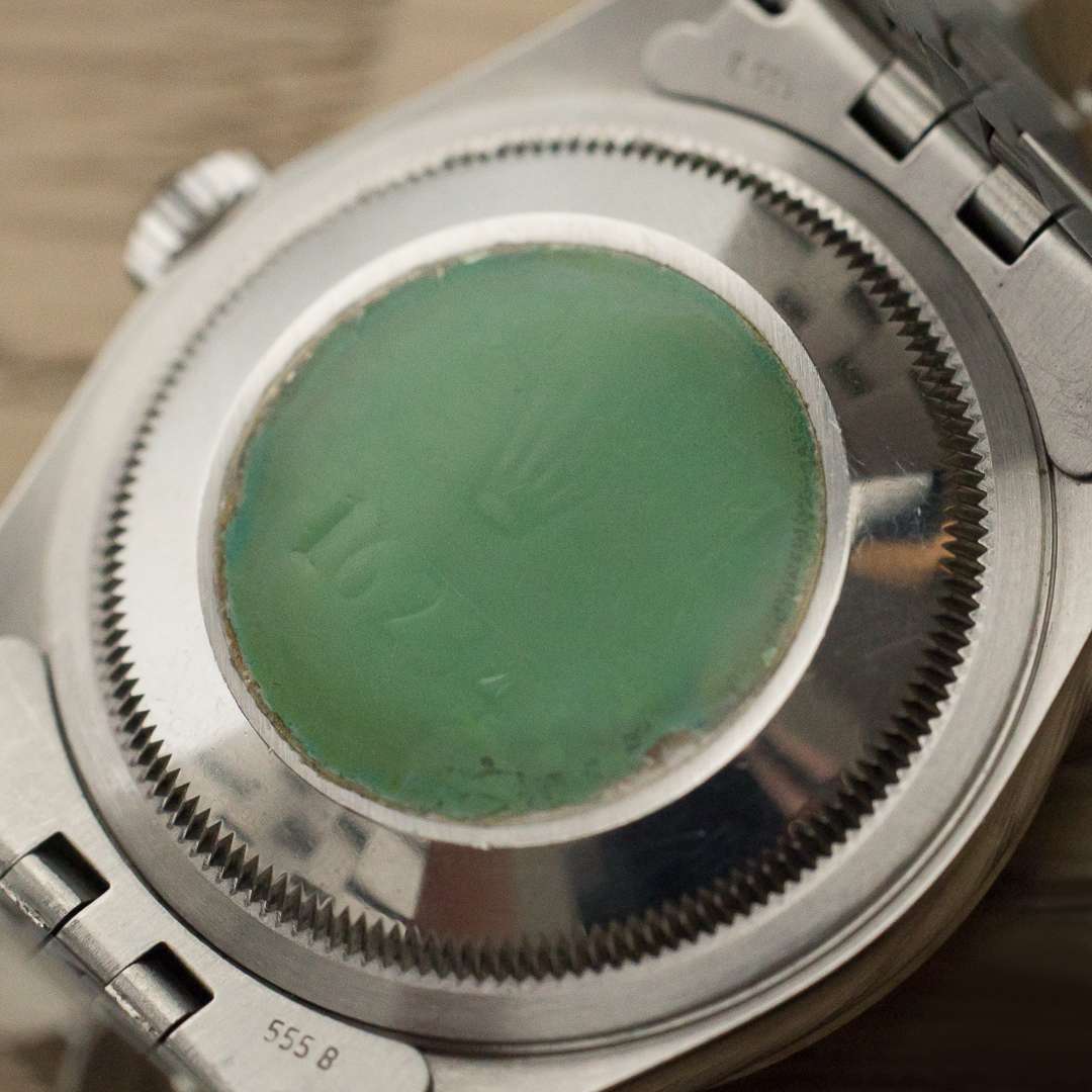 Rolex Datejust 16234 silver champagne