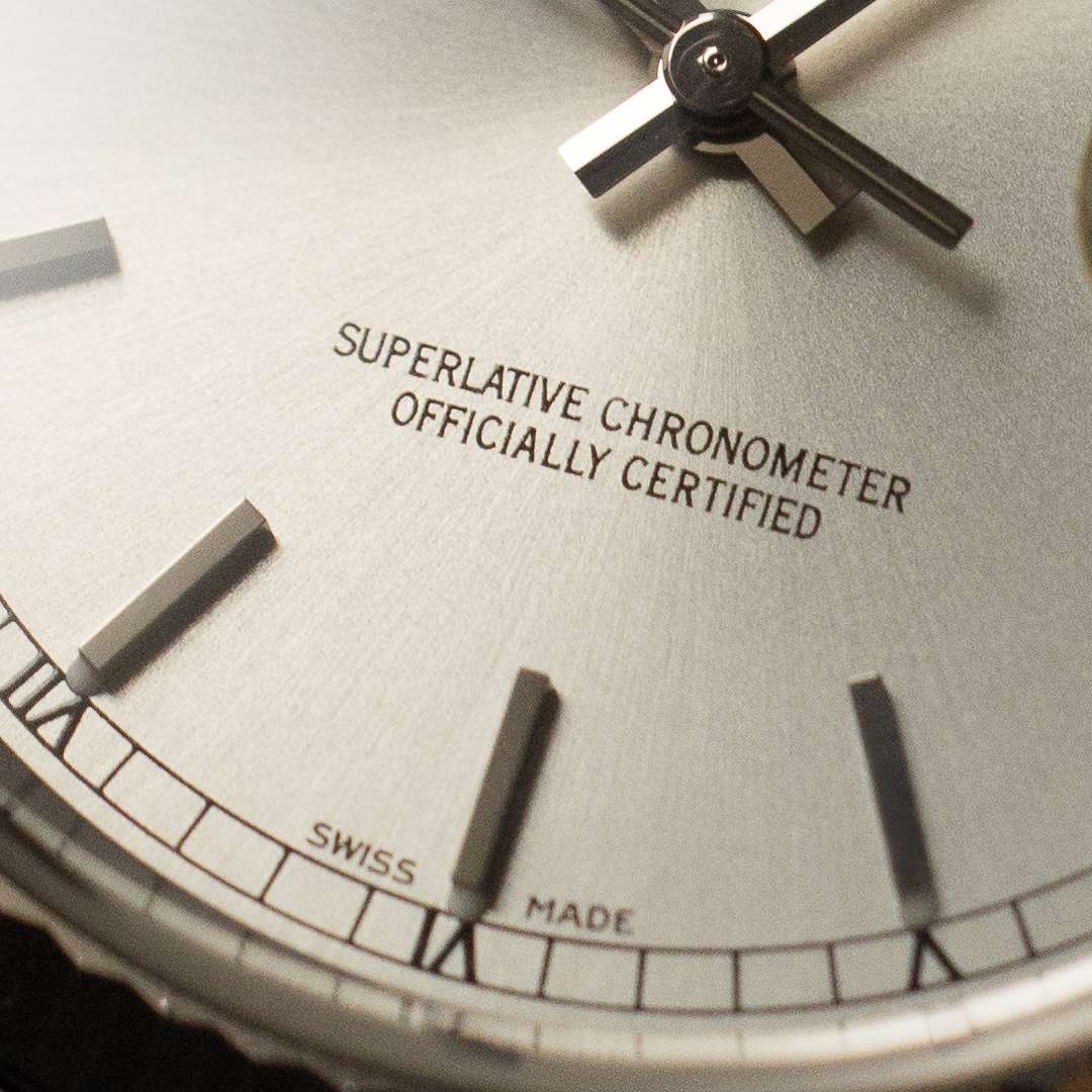 Rolex Datejust 16234 silver champagne