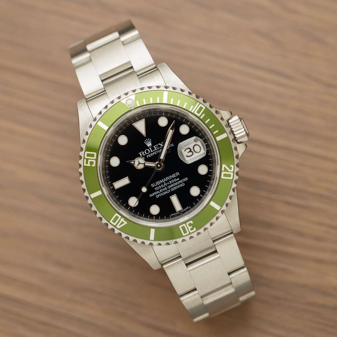 Rolex Submariner Kermit Green 166160 LV