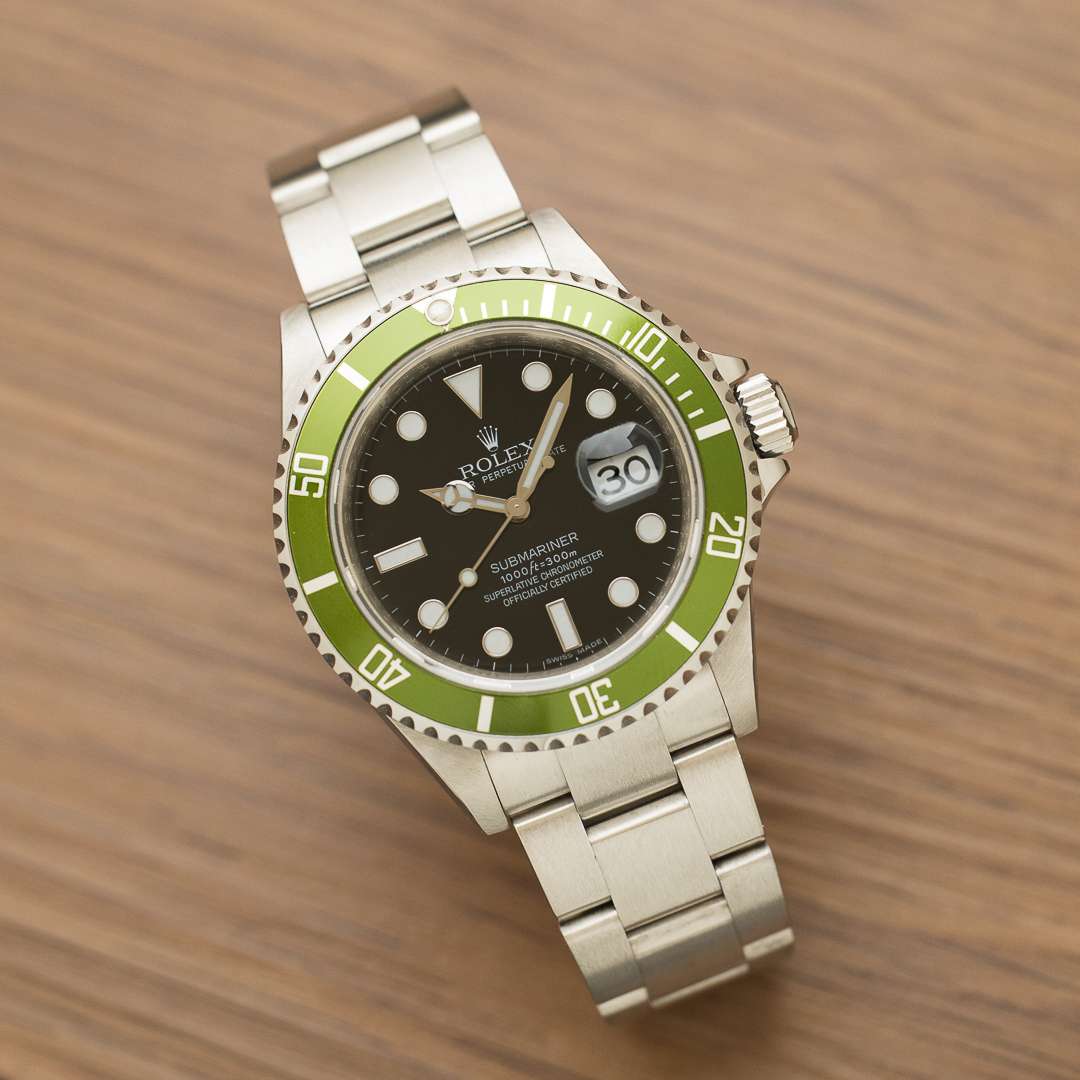 Rolex Submariner Kermit Green 166160 LV