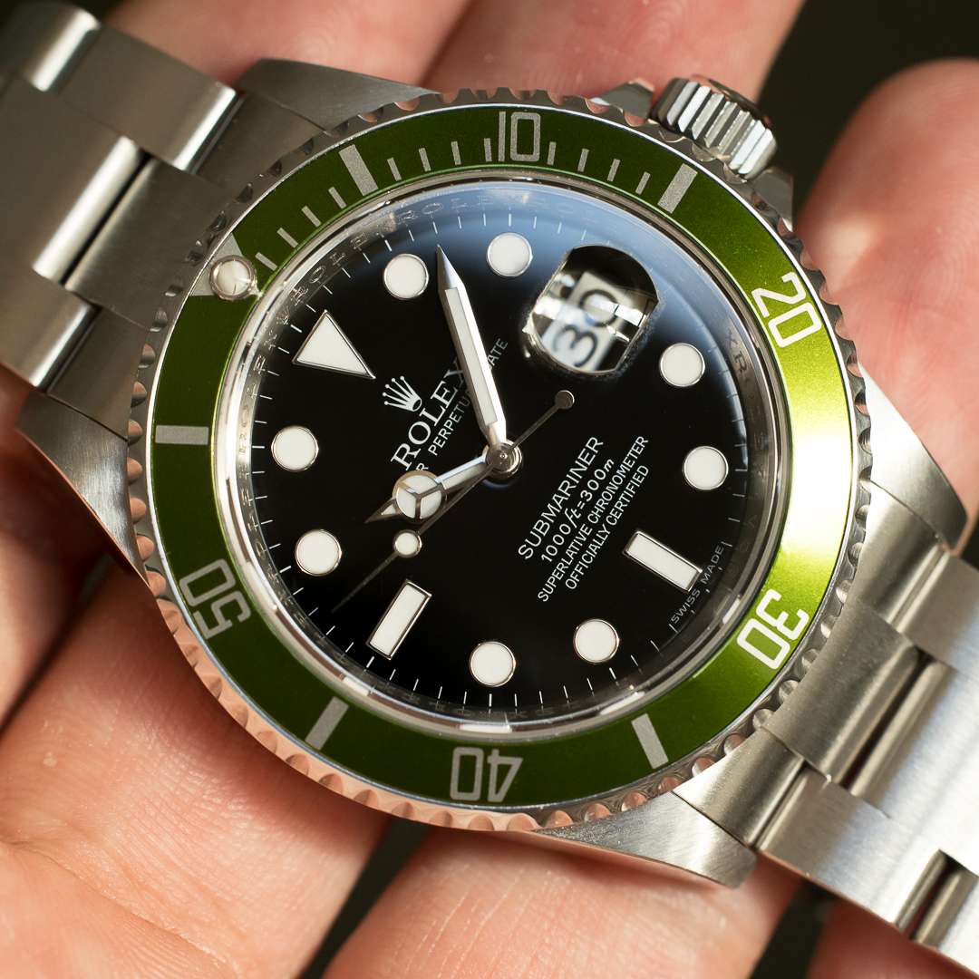 Rolex Submariner Kermit Green 166160 LV