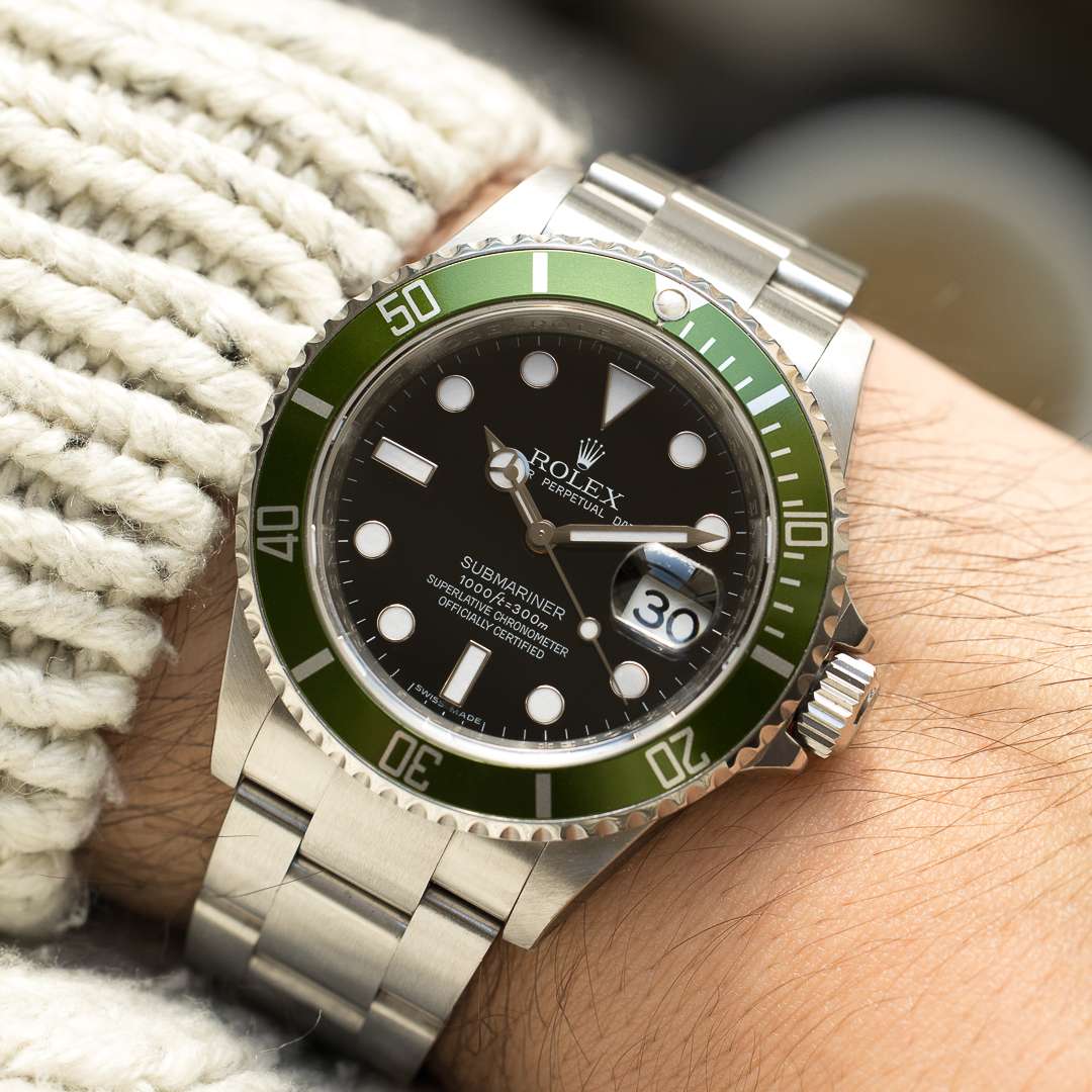 Rolex Submariner Kermit Green 166160 LV