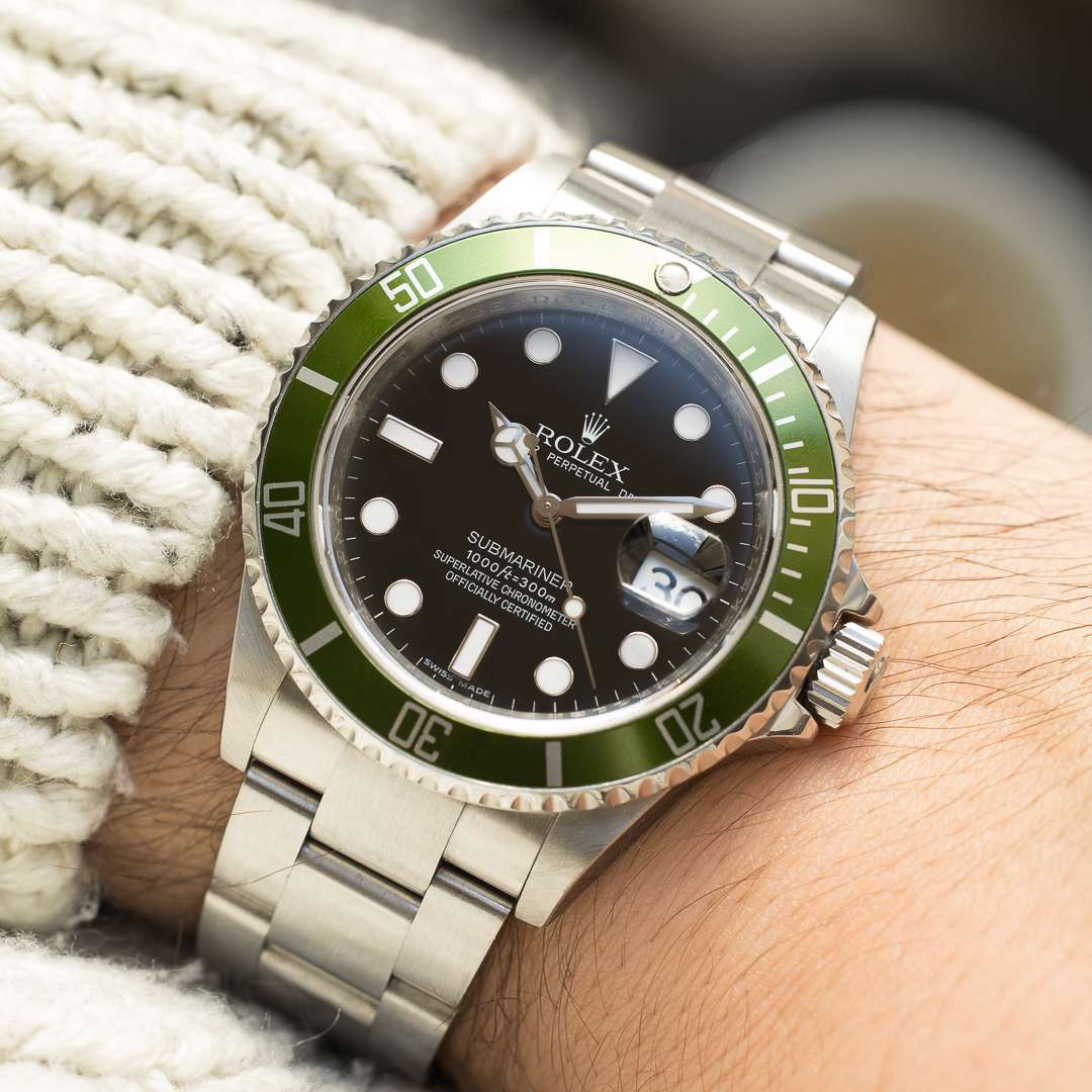 Rolex Submariner Kermit Green 166160 LV