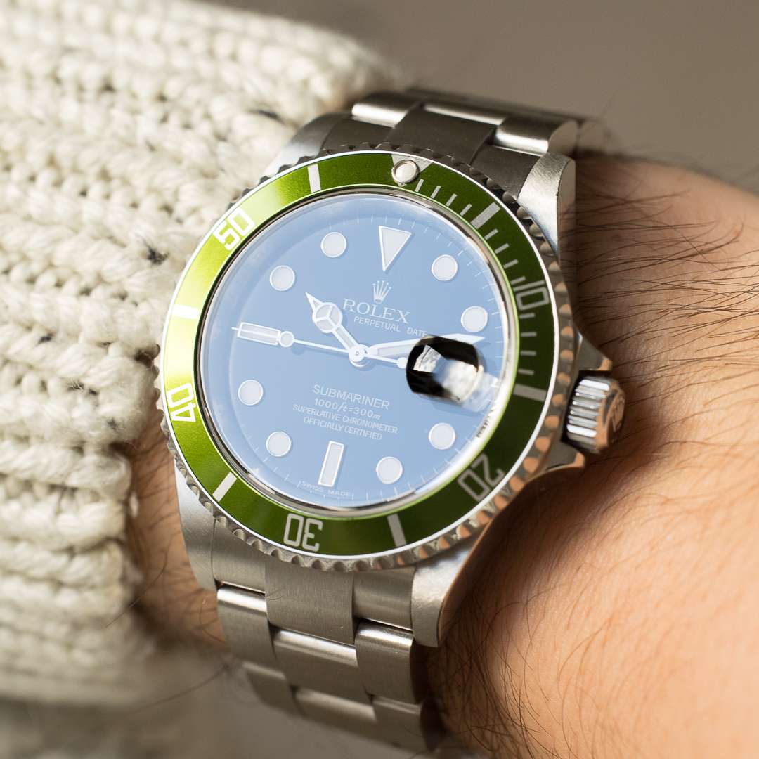 Rolex Submariner Kermit Green 166160 LV