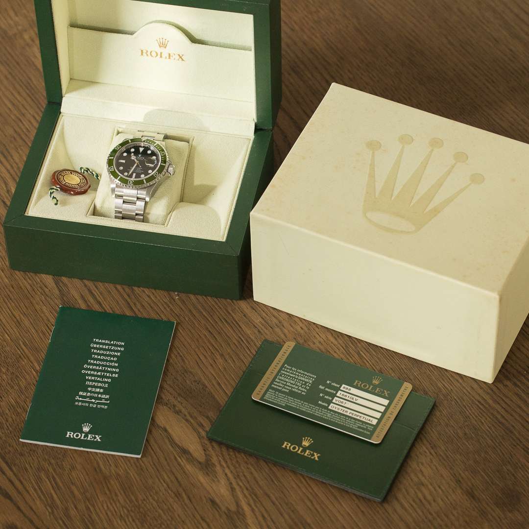 Rolex Submariner Kermit Green 166160 LV