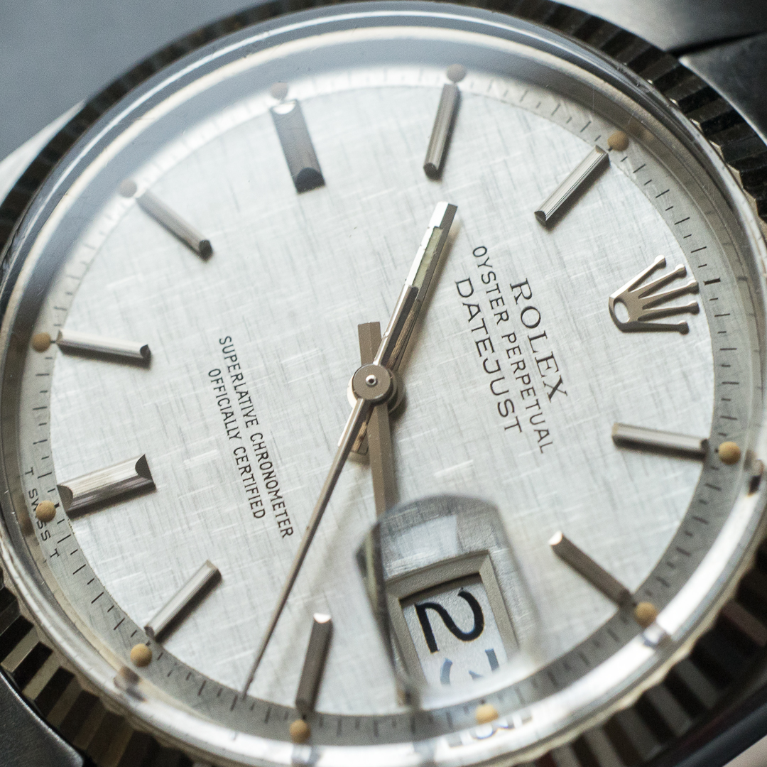 Rolex Datejust 1601 Linen Lin