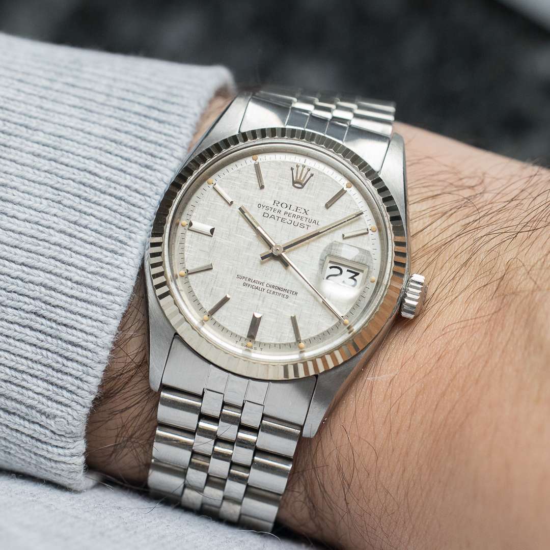 Rolex Datejust 1601 Linen Lin