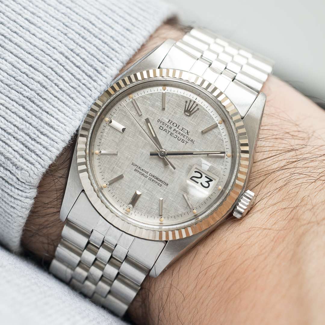 Rolex Datejust 1601 Linen Lin