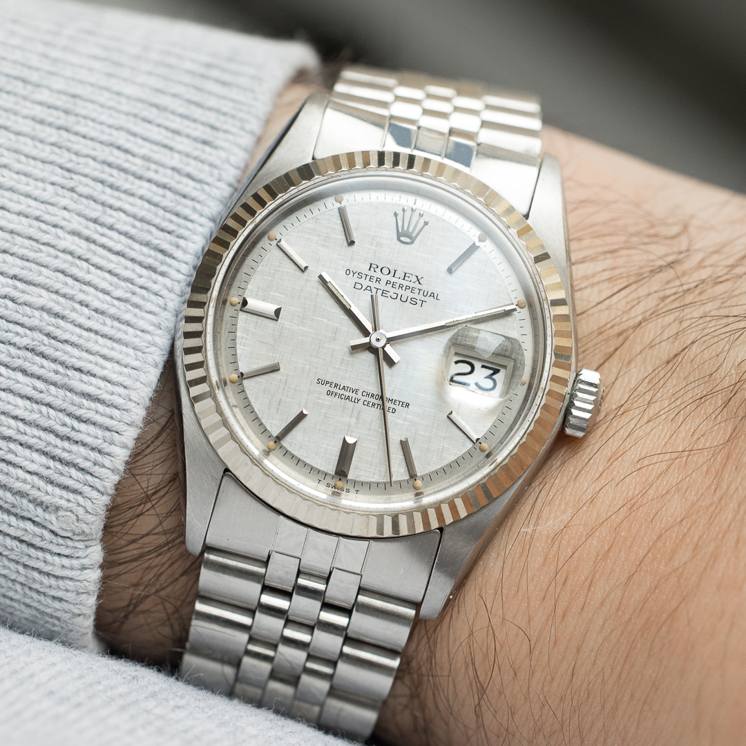 Rolex Datejust 1601 Linen Lin