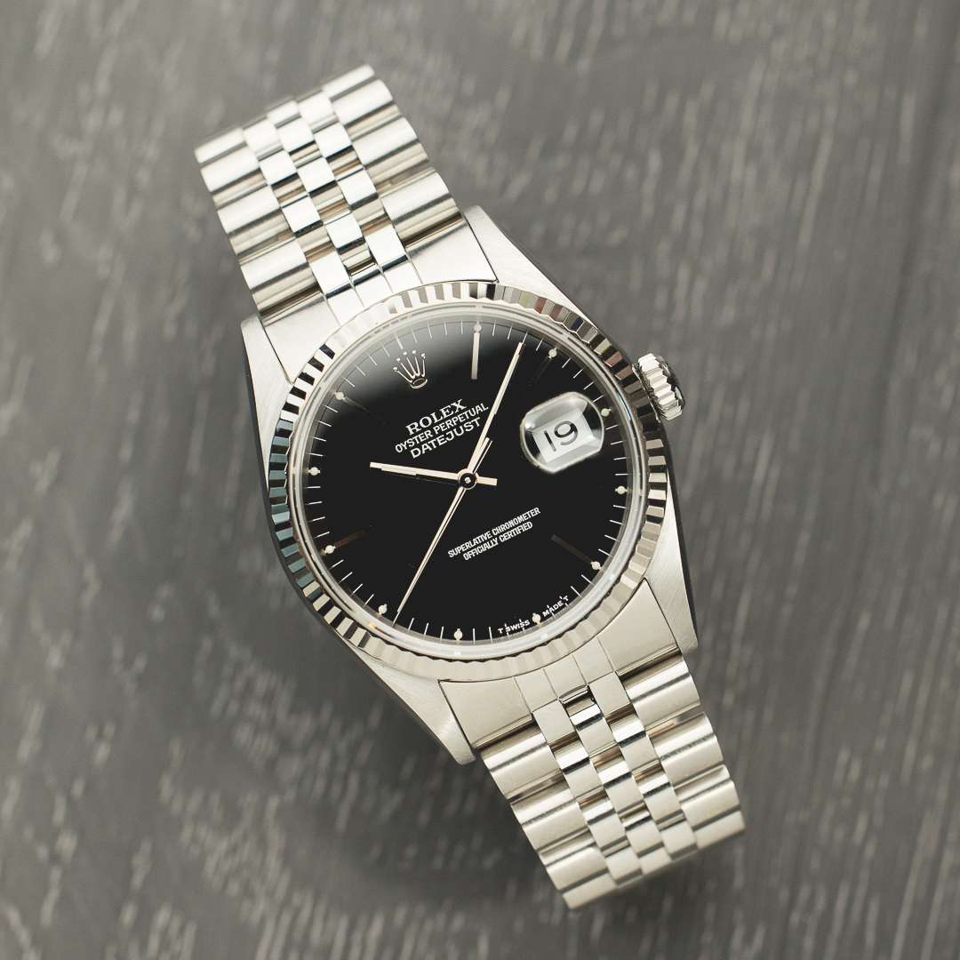 Datejust 16234 black noir