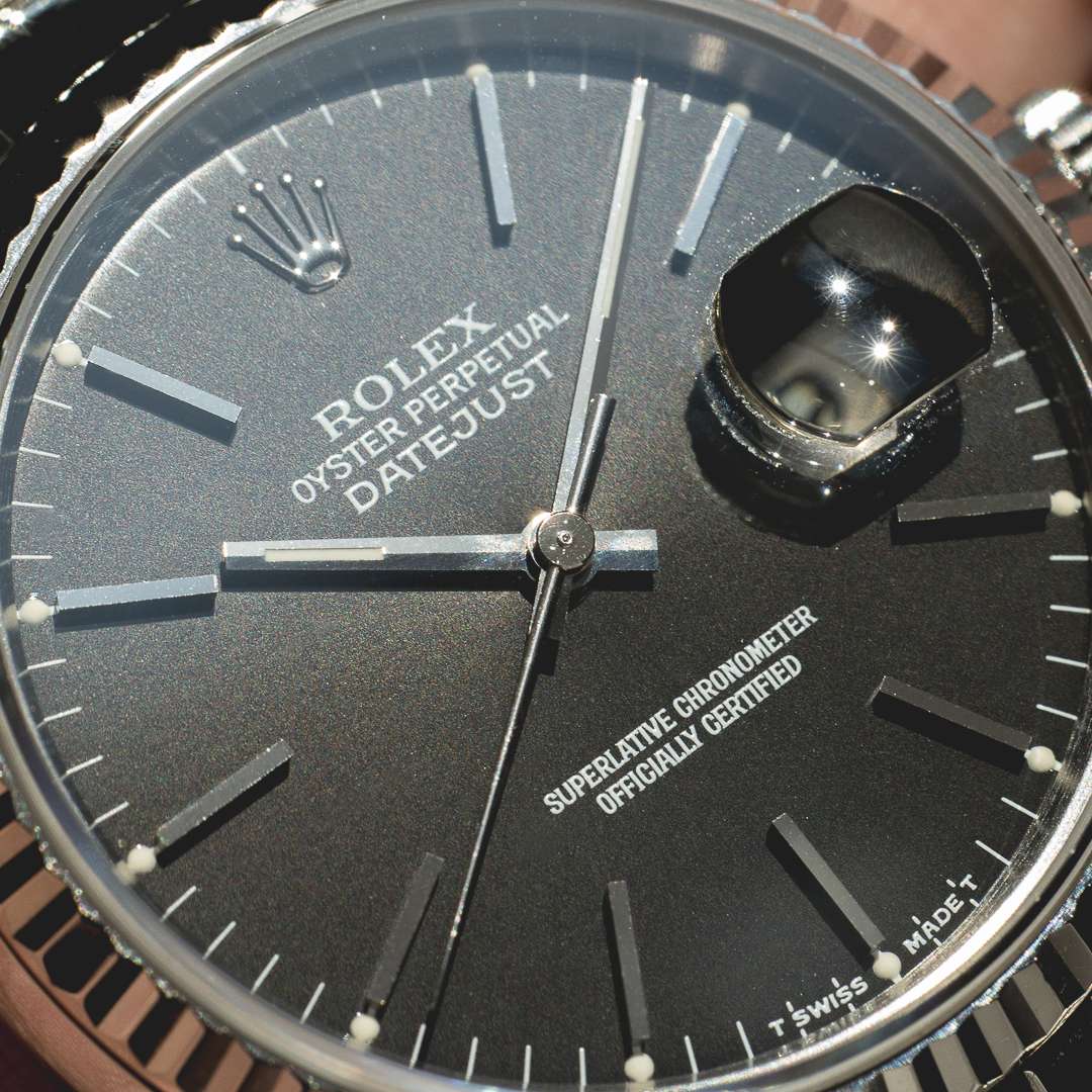 Datejust 16234 black noir