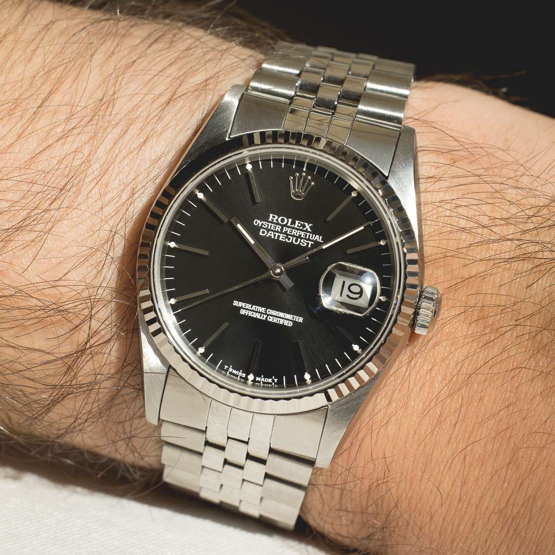 Datejust 16234 black noir