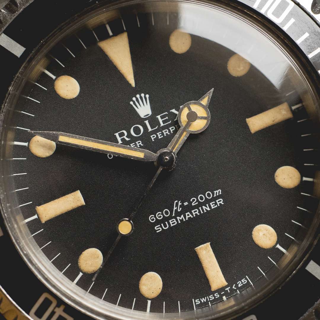 Rolex Submariner 5513 "serif" dial