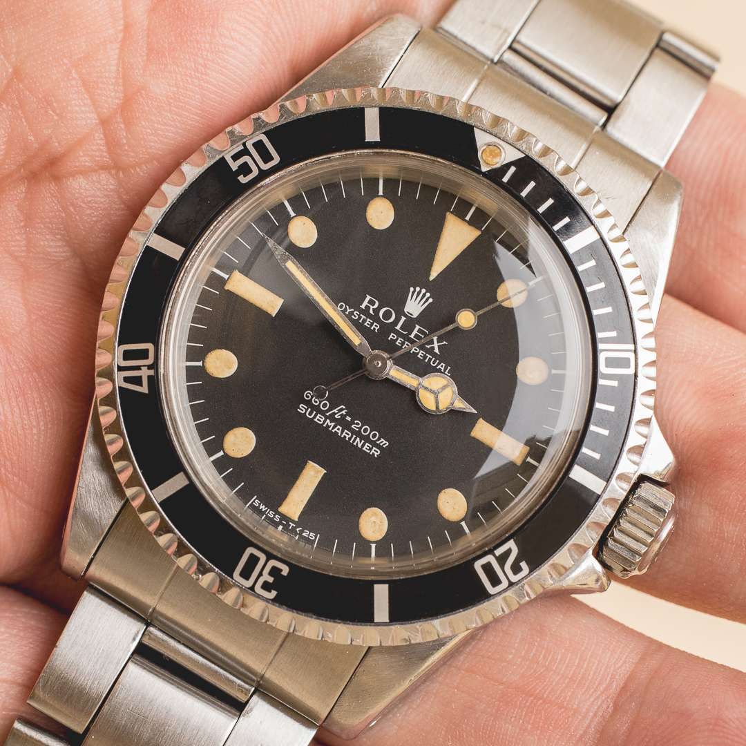 Rolex Submariner 5513 "serif" dial