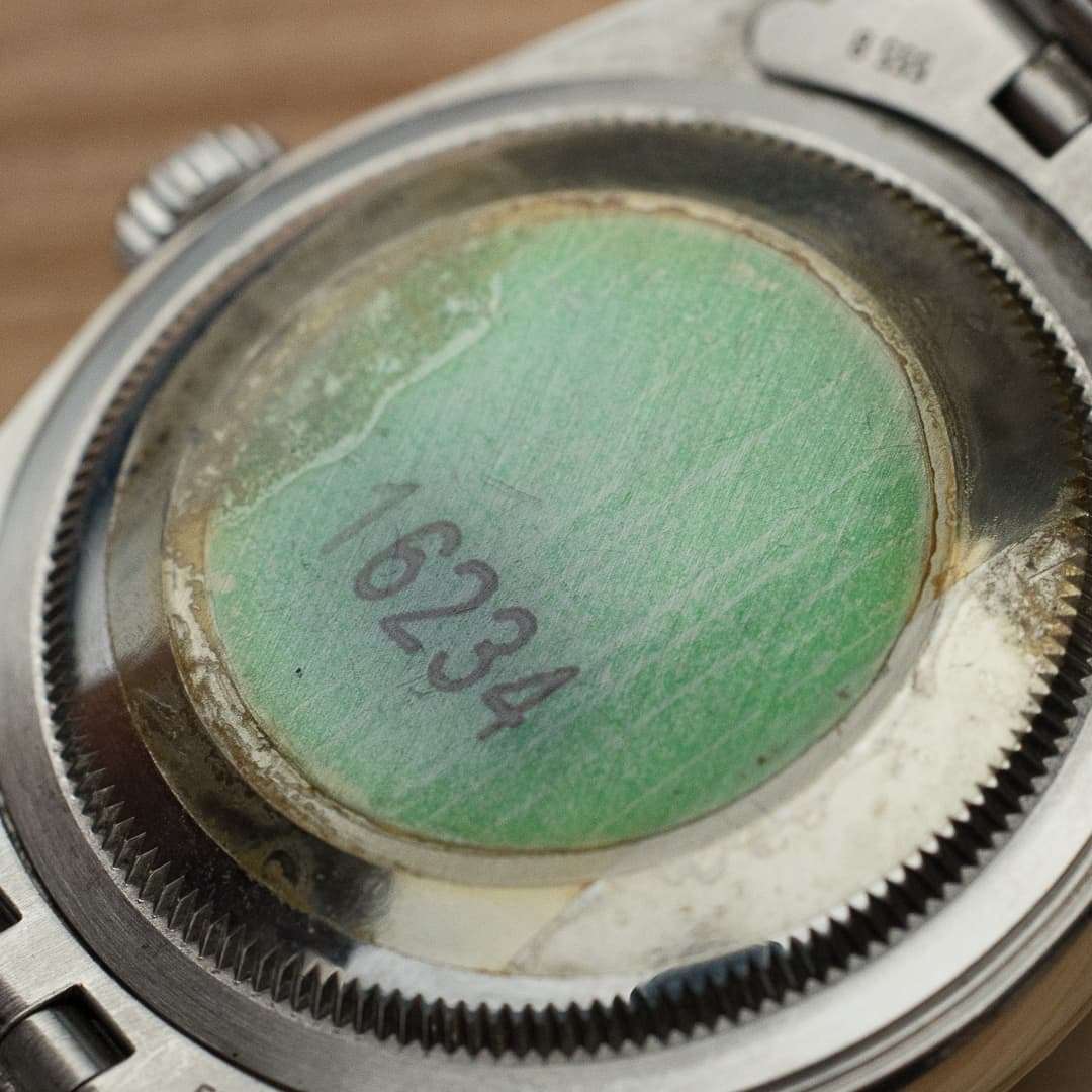 rolex datejust 16234 tapestry dial box papers 2005