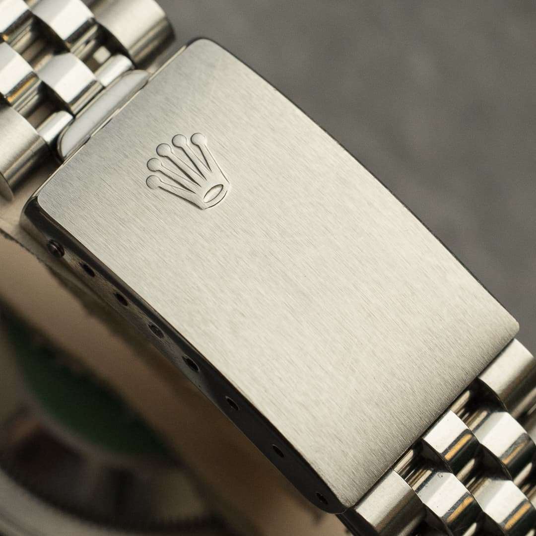 Rolex Datejust 16234 cream patina box papers