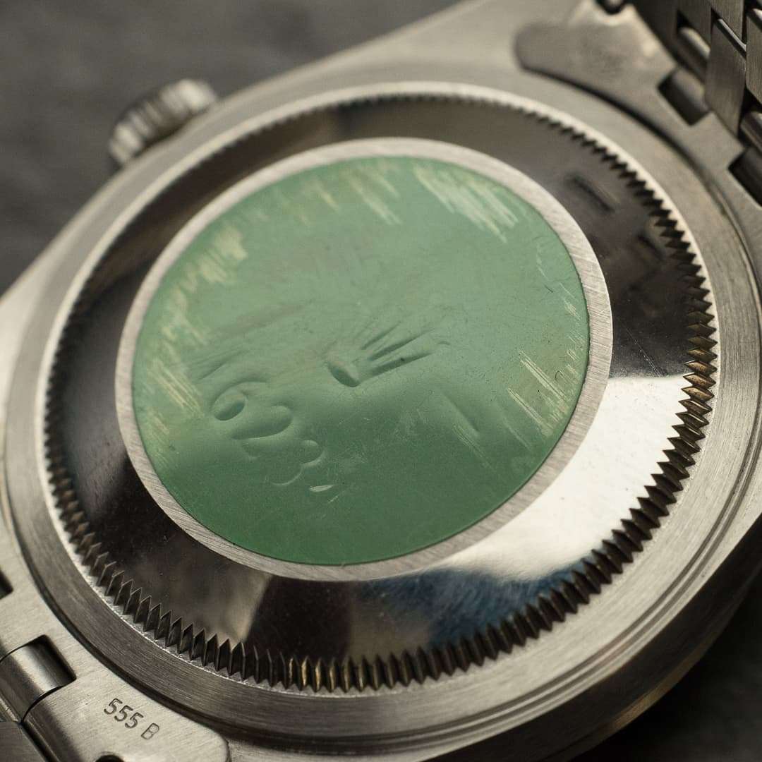 Rolex Datejust 16234 cream patina box papers