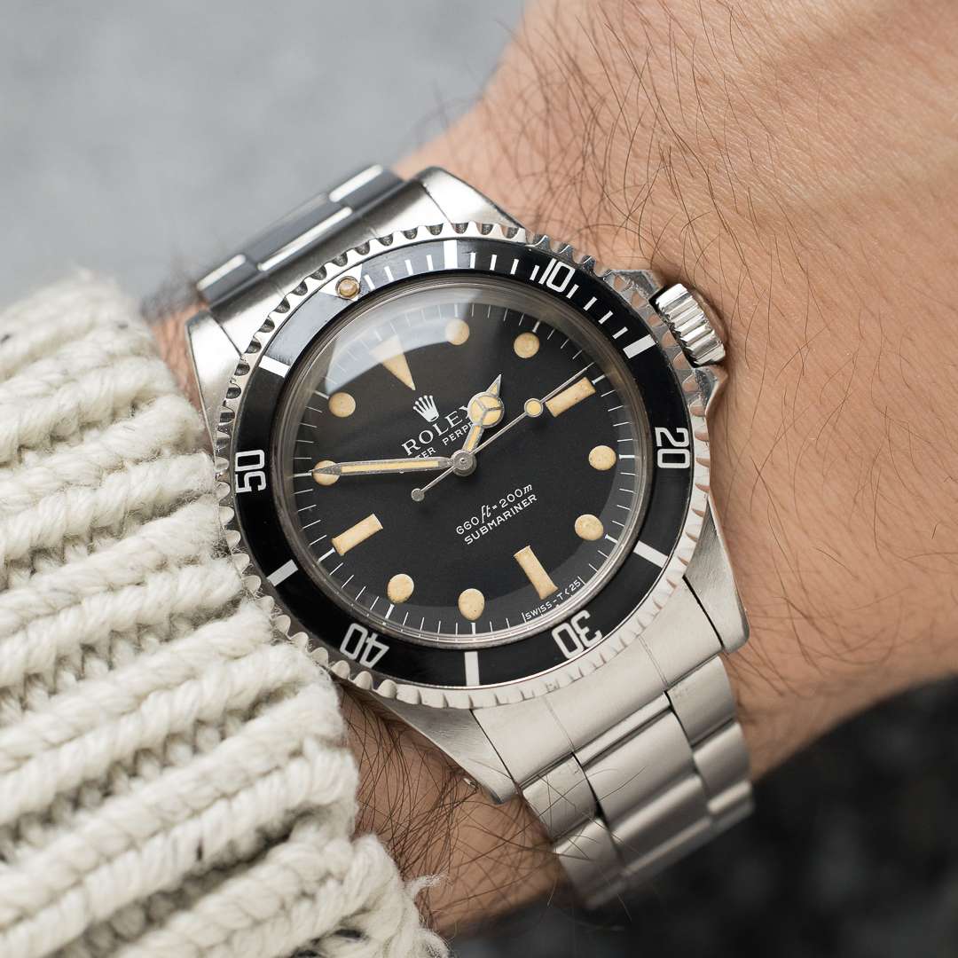 Rolex Submariner 5513 "serif" dial