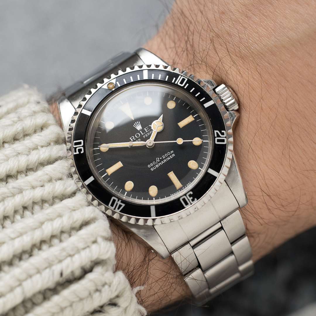 Rolex Submariner 5513 "serif" dial
