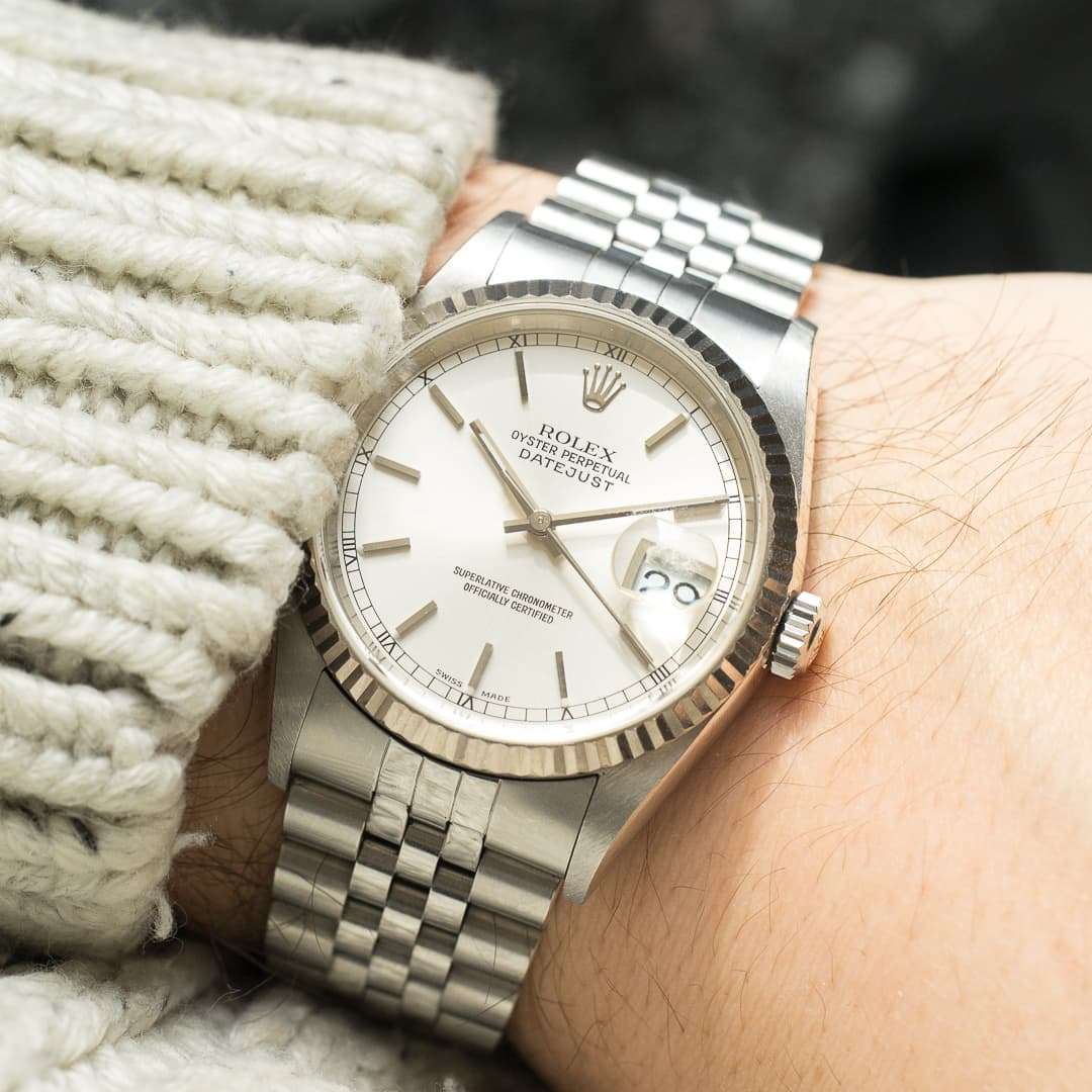 Rolex Datejust silver 16234