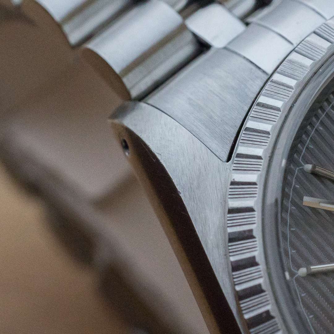 Rolex Datejust 16220 grey tapestry