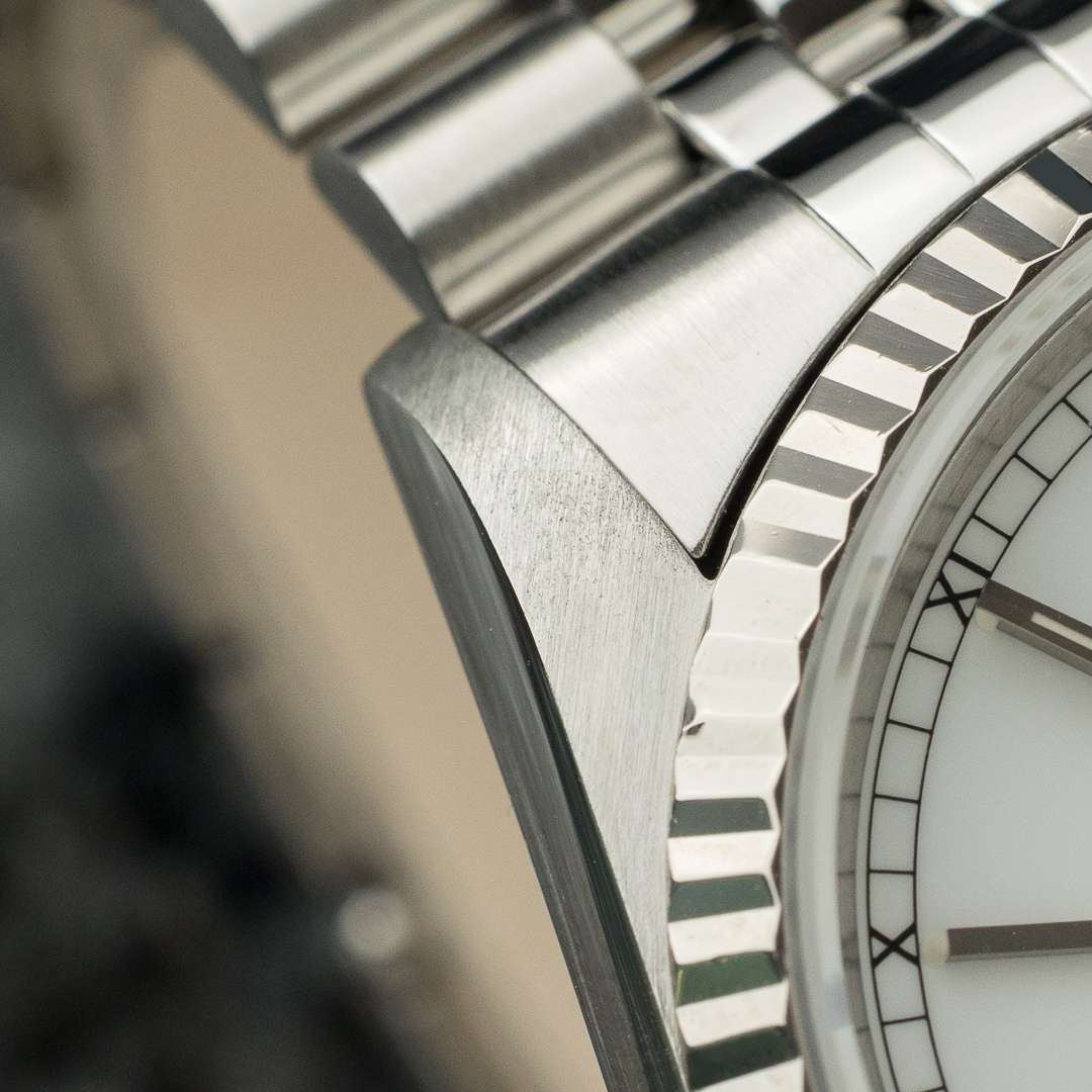 Rolex datejust 16234 white dial