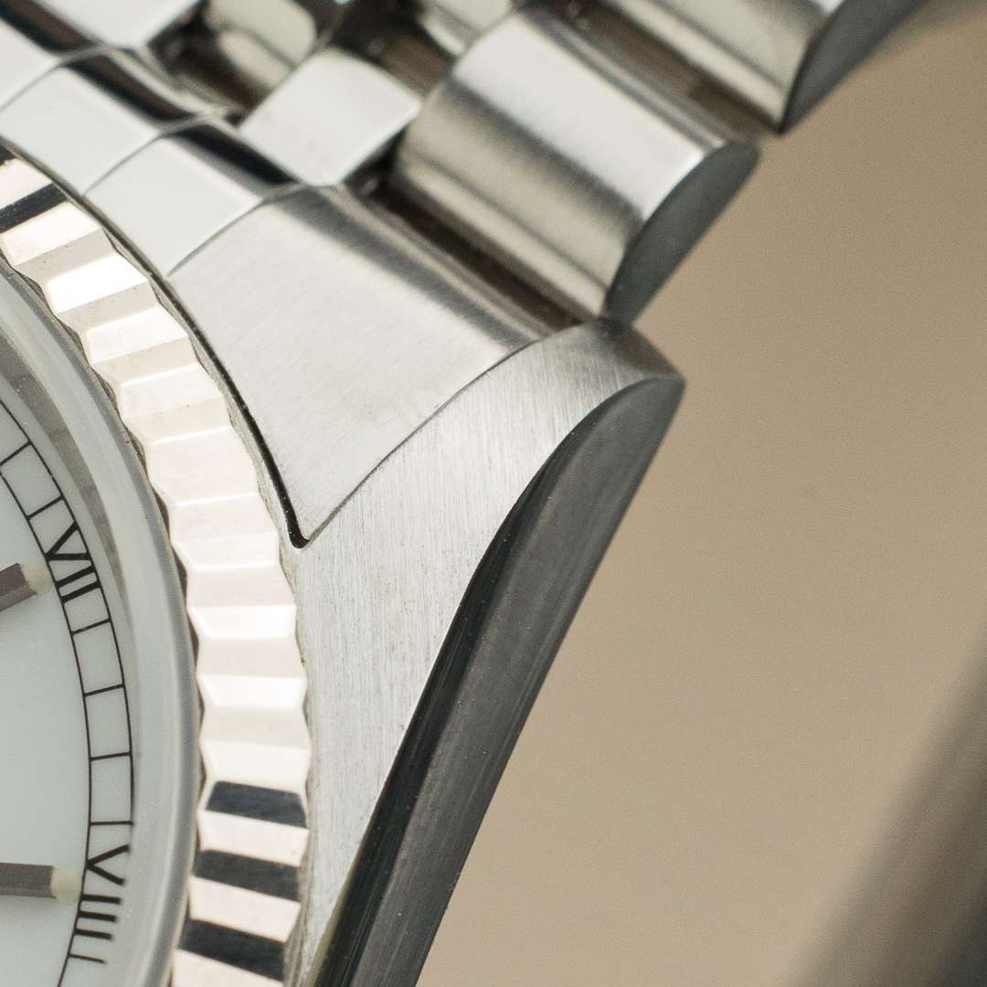 Rolex datejust 16234 white dial