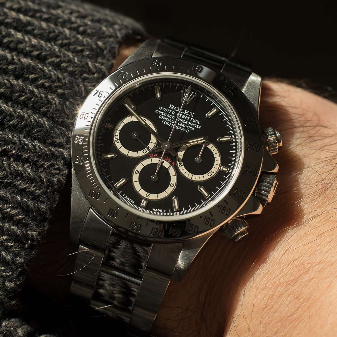 Rolex Daytona 16520 black dial full set
