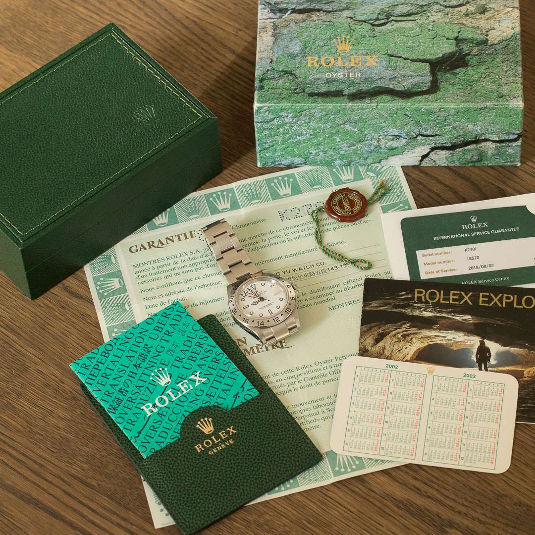 Rolex Explorer 2 Polar full set