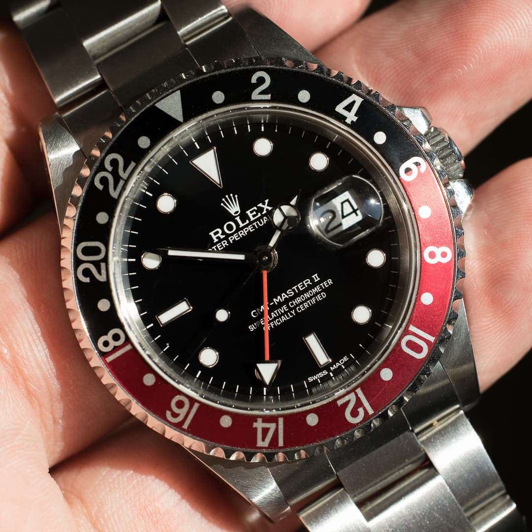 Rolex GMT Master 2 16710 coca full set 1999