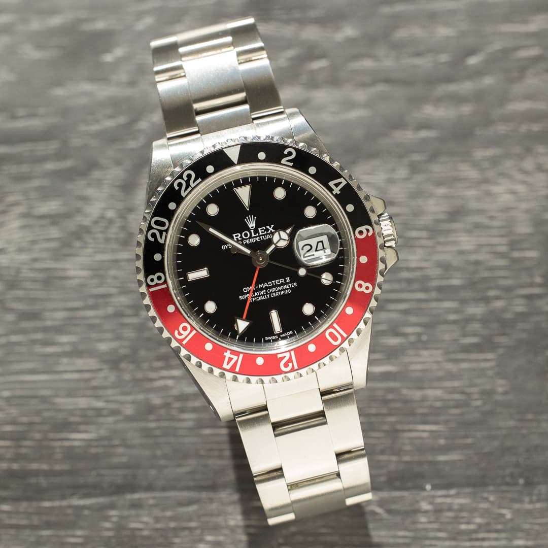 Rolex GMT Master 2 16710 coca full set 1999