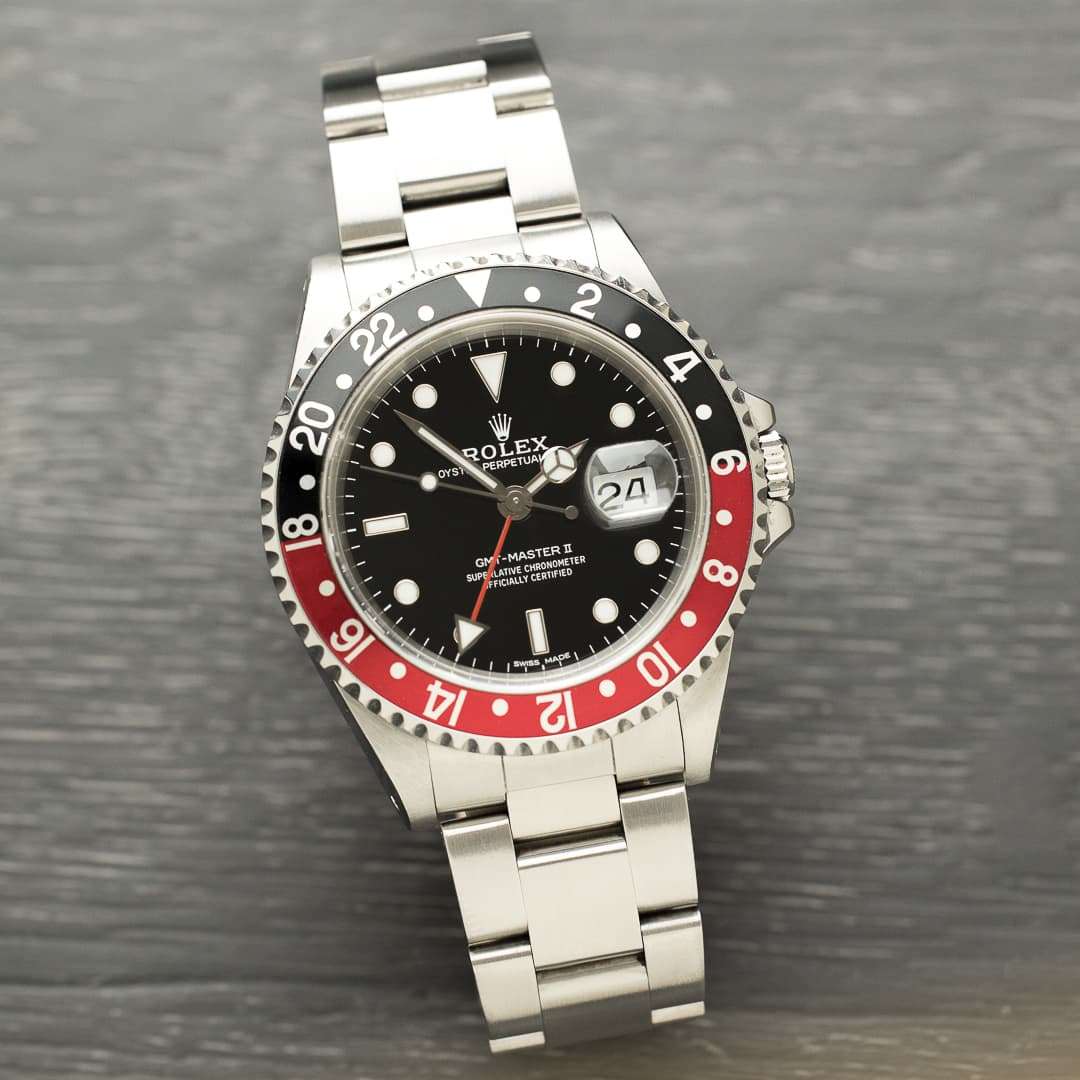 Rolex GMT Master 2 16710 coca full set 1999