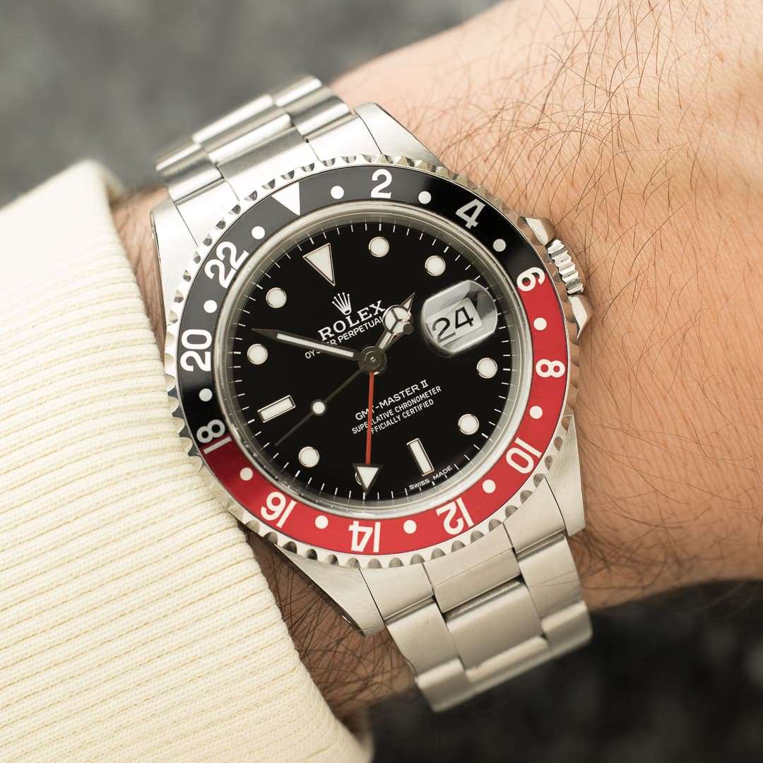 Rolex GMT Master 2 16710 coca full set 1999