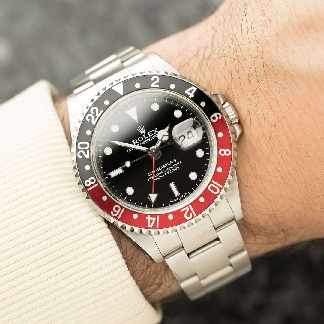 Rolex GMT Master 2 16710 coca full set 1999