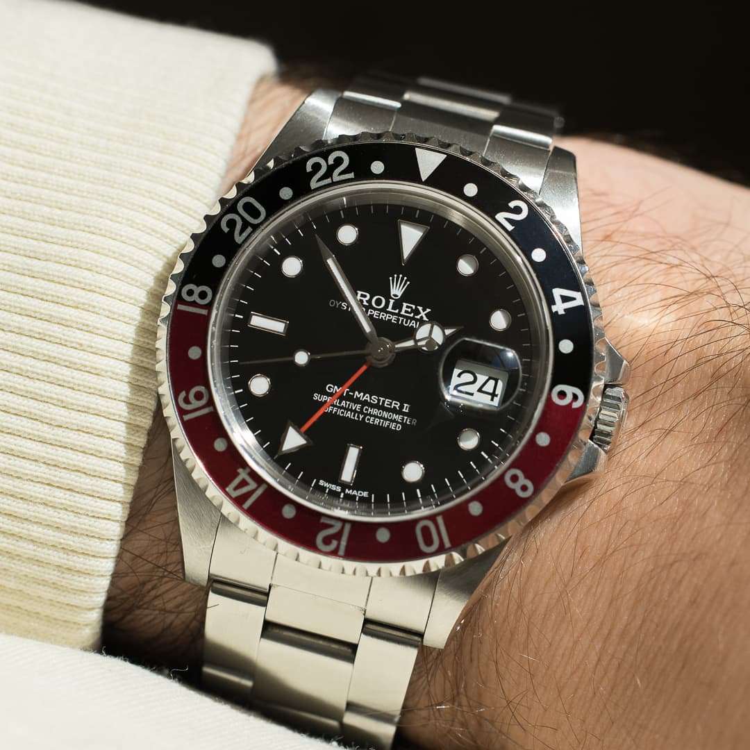 Rolex GMT Master 2 16710 coca full set 1999